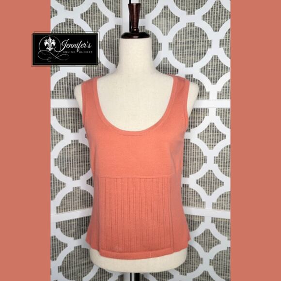 axcess by Liz Claiborne Women's Scoop Neck Sleeveless Ribbed Sweater - Picture 1 of 10